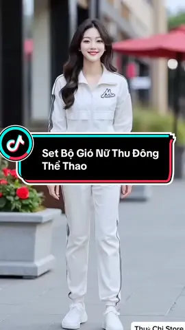 Set Bộ Gió Nữ Thu Đông Thể Thao. #bothethaonu #thoitrangnu #xuhuong #viral #thinhhanh 