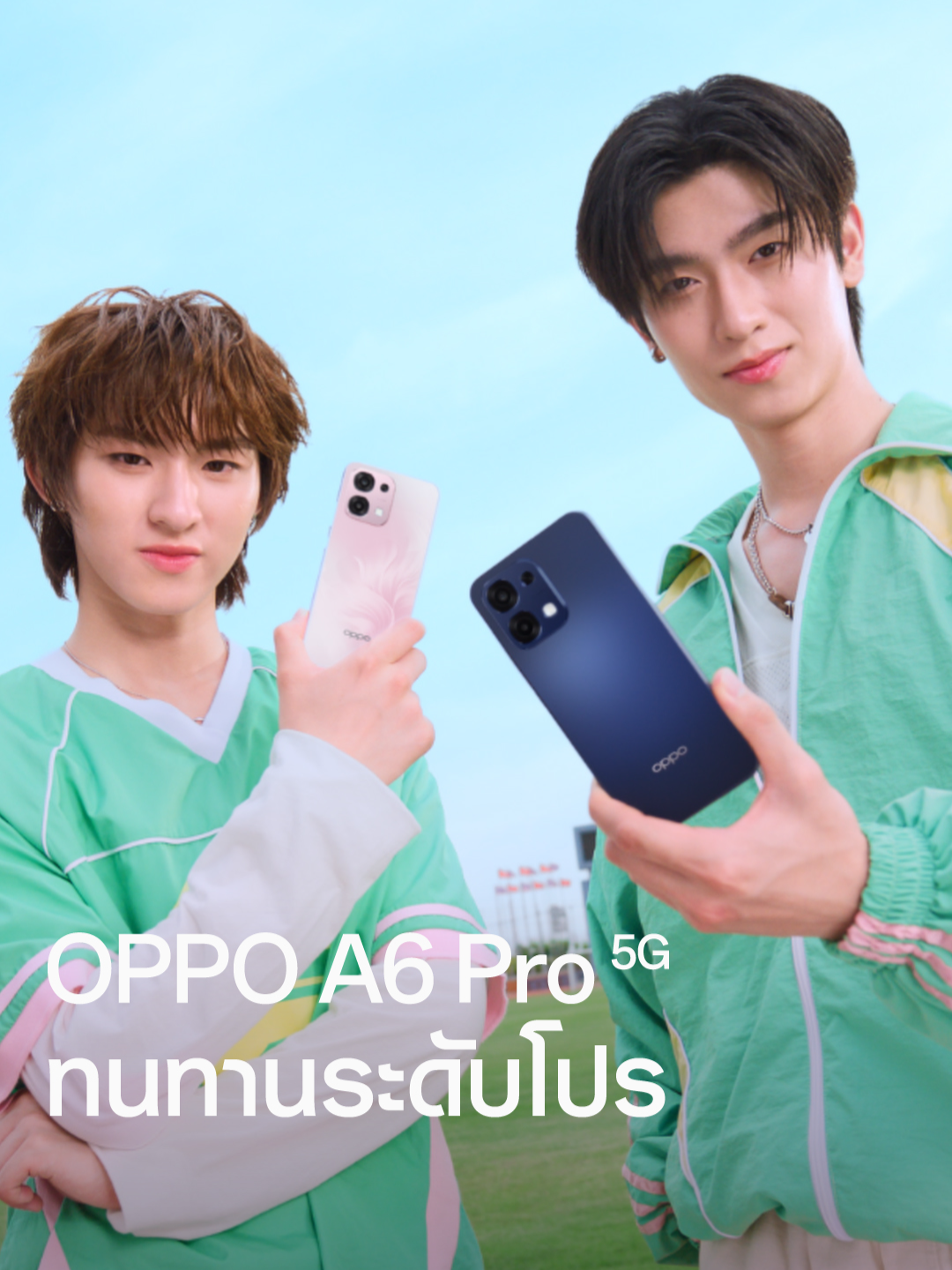 ทนทานทุกดาเมจ พร้อมสู้ทุกสถานการณ์  ไปกับโทมัส-ก้อง และ OPPO A6 Pro 5G สนุกได้ทั้งวัน แต่พลังก็ยังเหลือ  #OPPOA6Pro5GTH  #สมูทเกินต้านทนทานทุกดาเมจ  #ทนทานระดับPro  #OPPOA6Pro5GxThomasKong