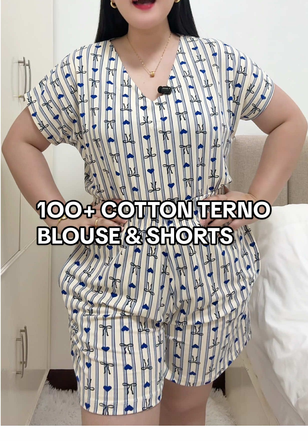 Presko isuot, maganda ang lapat—terno coords na blouse at shorts, swak pang-araw-araw! | DISCLAIMER: PRICES MAY VARY AFTER THE PROMOTION ENDS #ternooutfit #terno #ternocoordinates #coords #coordinates 