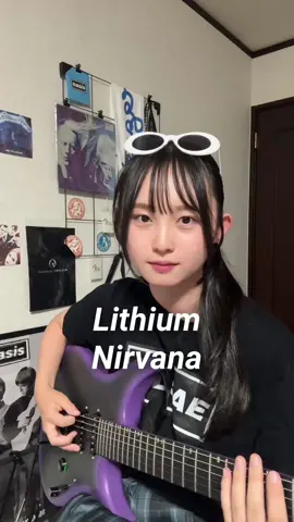 Inspireはワイヤレスフットスイッチが使えるよ！👣 Inspire can be used with a wireless footswitch!!!🤘🏻 @enyamusicglobal  #lithium #nirvana #lilsae #enyaguitar #高校生 