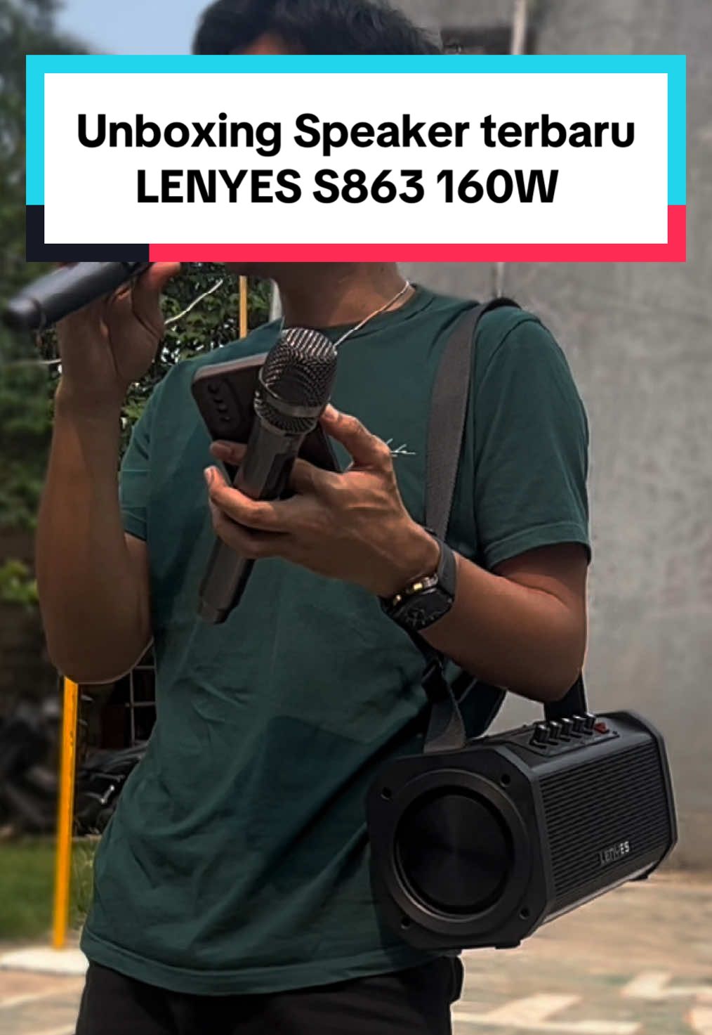 Bass & Fitur nya😍 Unboxing Speaker terbaru LENYES S863 160W #speaker #speakerbluetooth #speakerlenyes #lenyess863 #massafru 