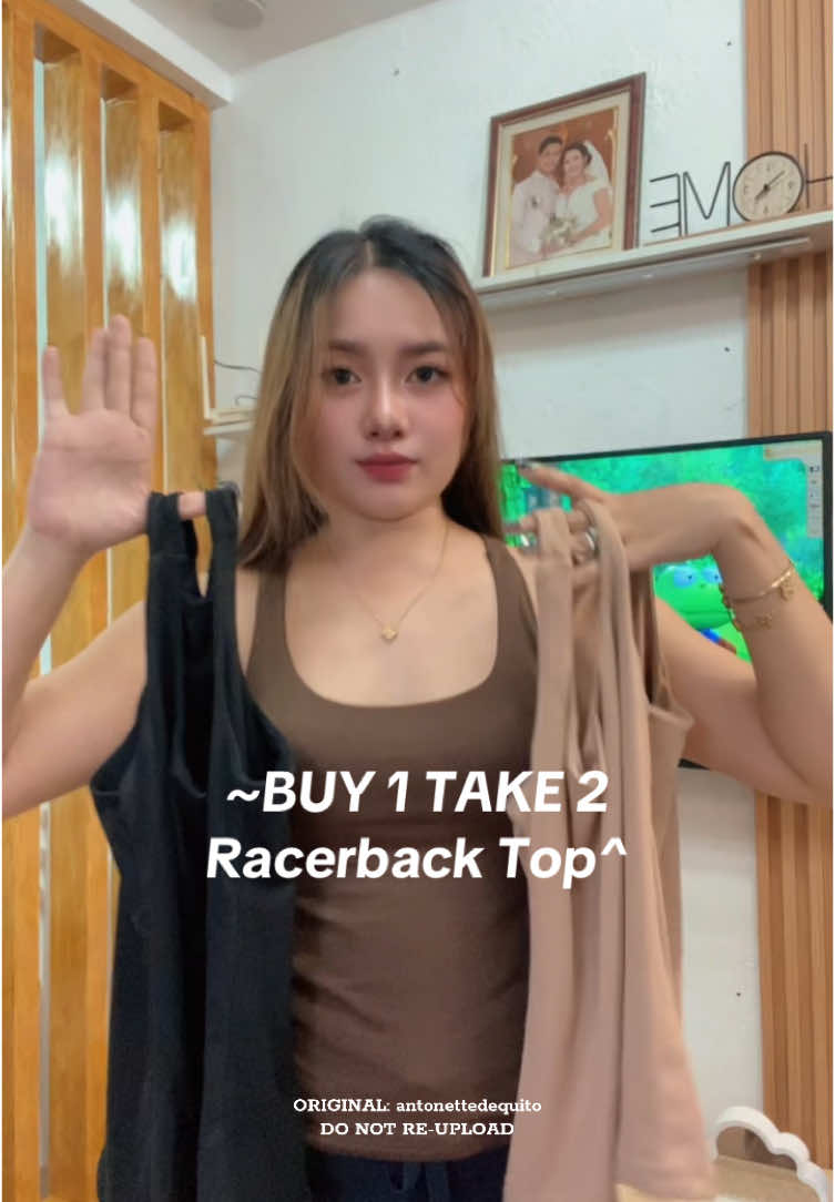 Click my basket to order!⬆️ #racerbacktop #topforwomen #womenstop #doubleliningtop #womenswear 