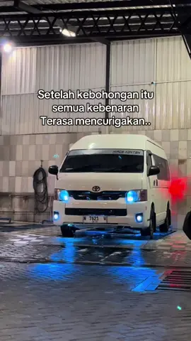 1 kebohongan, akan menghancurkan 1000 kejujuran, akhire pisahan.🙌🏻😌😌#hiacekonten #hiaceindonesia #sewahiacepasuruan #fypシ゚ #ruangrindu🥀 #hiacecommuter 