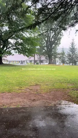 rainy days in rural Pennsylvania ❤️‍🩹 ‘RO30’ with @AmeriCamp to save money on agency fees 🫶🏼🏕️✨  #sleepawaycamp #americansummercamp #americamp #rainyday #usasummer 