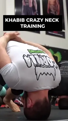 Khabib Crazy Neck Training.