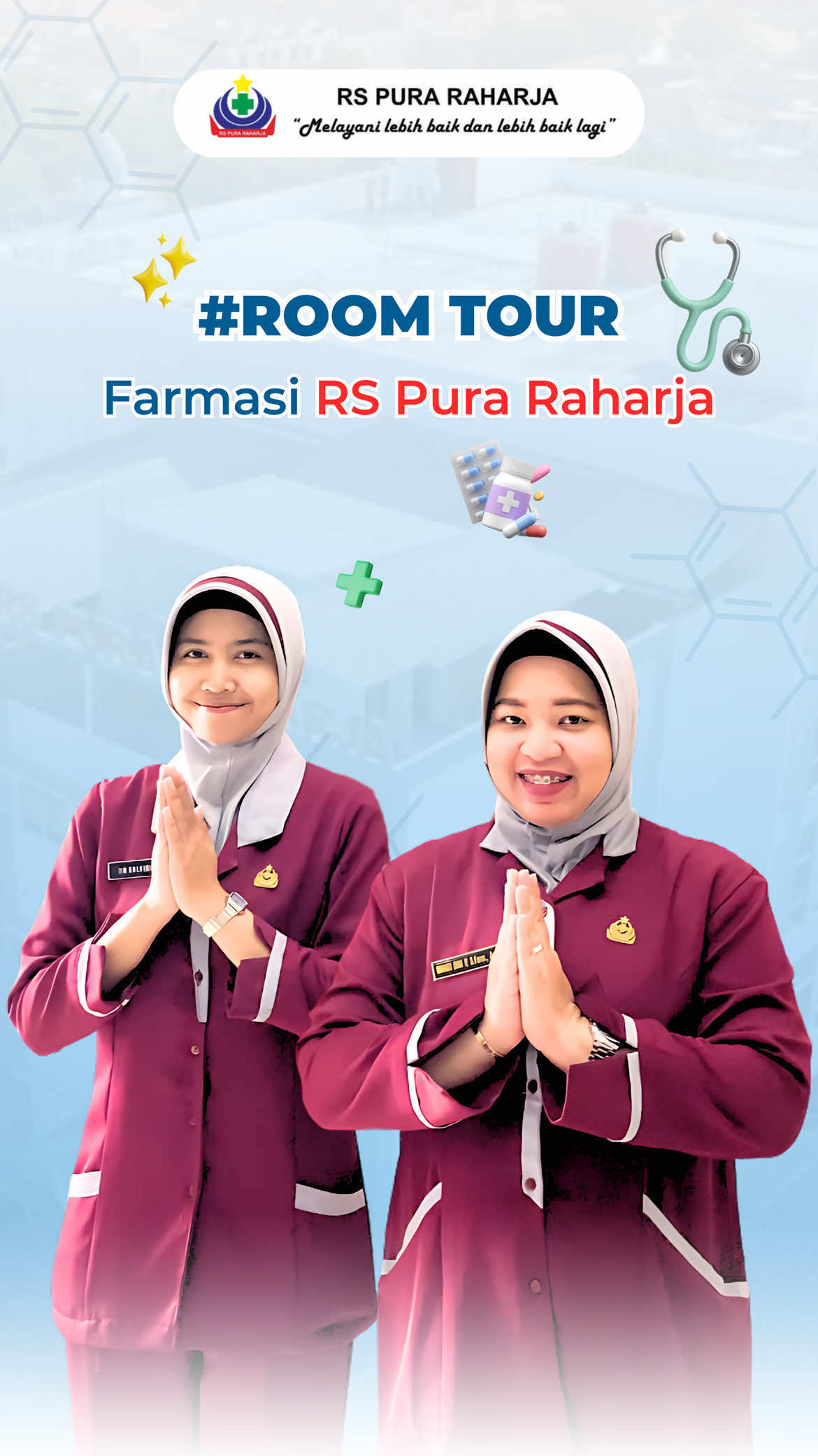Sobat Sehat, yuk intip fasilitas yang ada di farmasi RS Pura Raharja! Dengan peralatan modern dan tenaga profesional, layanan farmasi RS Pura Raharja siap membantu pemeriksaan kesehatan secara cepat, akurat, dan terpercaya. ✨ Ada yang pernah masuk ke farmasi RS Pura Raharja? Yuk, bagikan pengalaman Sobat Sehat di kolom komentar! 💙 #RSPuraRaharja #FasilitasRumahSakit #FarmasiRumahSakit #fyp