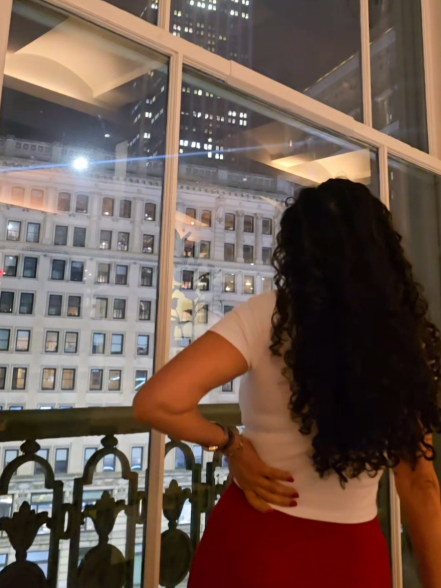 cuando la gente desconoce que puedes tener estas vistas del empire state,  desde el restaurante Stella 34 Trattoria ubicado en Macys 34