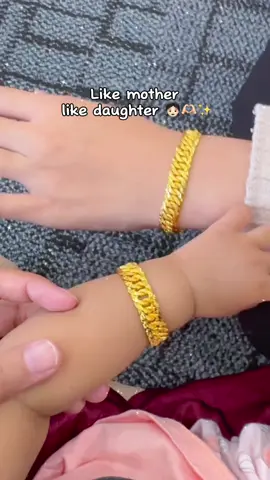 Bestkan ada anak perempuan ni, boleh matching matching dgn ibu 🫶🏻❤️