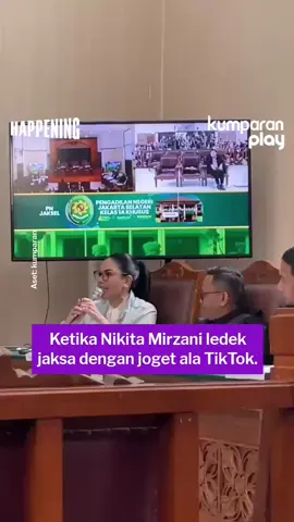 Nikita Mirzani sempat ditegur majelis hakim, Kairul Soleh dalam persidangan kasus dugaan pemerasan dan TPPU di Pengadilan Negeri Jakarta Selatan. Teguran itu dilontarkan hakim lantaran Nikita dianggap tak menghormati jalannya proses persidangan. Aset: kumparan #happening #update #entertainment #svt #nikitamirzani #nikmir #kairulsoleh #hakim #selebriti