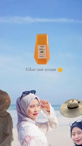 Cekidot☀️🏖️🩱 #juvaglowsunserum #juvabyzap #outfitpantai #topipantai #fypage 