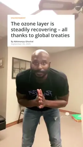 🌍 Proof that when humanity unites for a higher purpose, real healing happens—both for our planet and our collective soul. Conscious action, global treaties, and shared intention are restoring the ozone layer. Imagine what else we could heal if we moved in this kind of harmony! #Oneness #CollectiveConsciousness #HealingThePlanet #SoulfulAscension #globalpeaceleadershipacademy #lawsoflimitlessleadership #iusedtohateschool  @Spiritual Education Professor #onthisday 