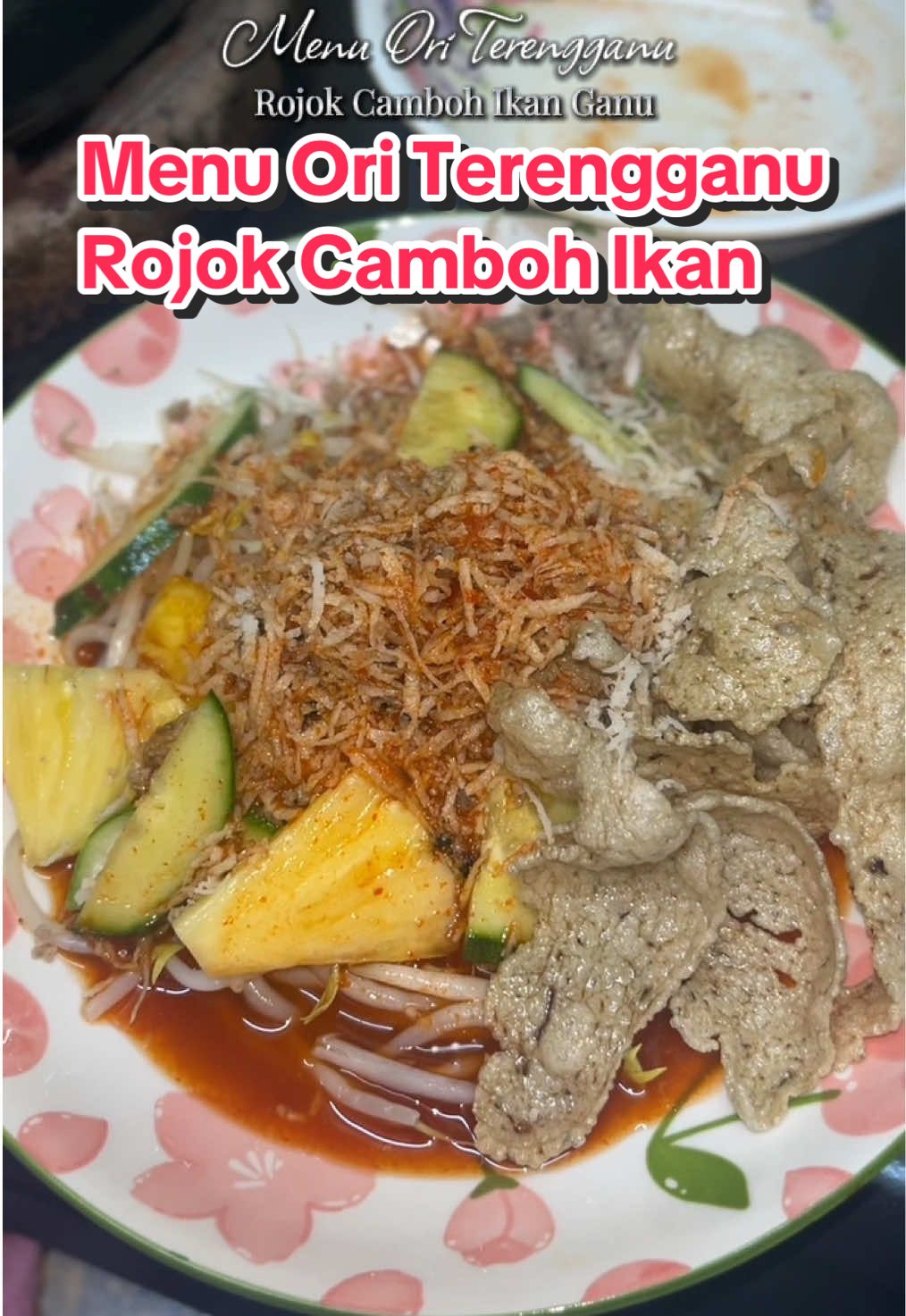Menu ori terengganu Rojok camboh ikan 😁 sedap ni peminat camboh/taugeh kene try menu ni tengok jeluk..dok jeluk bile dapat makan 🤭 #menuterengganu #negeripalingbahagia #terengganu #menuganukiter #menutauge 