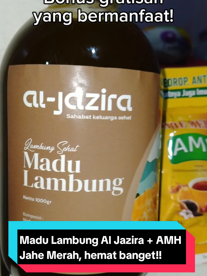 🍯 Madu Lambung Al Jazira: Penyelamat Perut Buncit! Capek sama perut perih dan kembung? Madu Lambung Al Jazira solusinya! Dibuat dari bahan-bahan alami, madu ini bantu redakan gejala asam lambung dan bikin perut nyaman seharian. Rasanya enak, manfaatnya luar biasa! Yuk, rasakan sendiri manfaatnya! #MaduLambung #AsamLambung #HerbalAlami #PerutSehat #Sehatherbal 