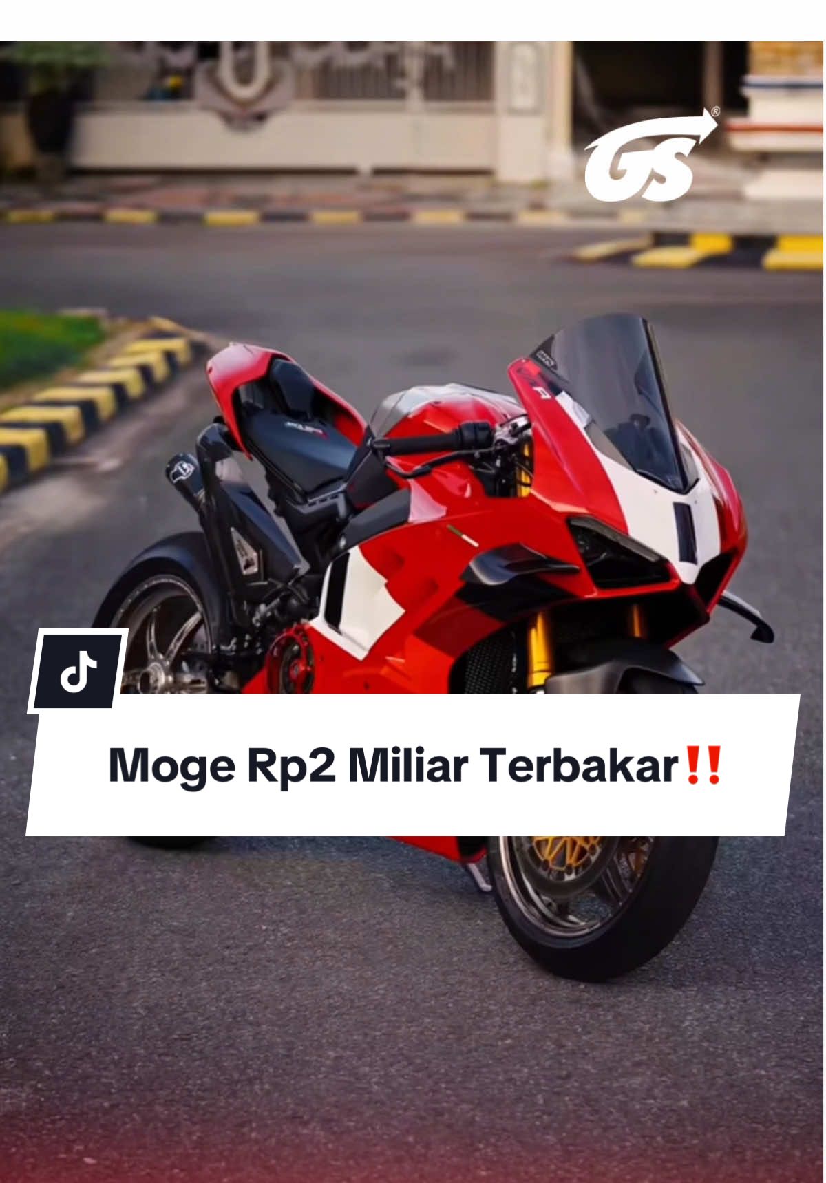 Moge Rp2 Miliar Terbakar‼️  ##fyp##ducativ4r#motogp 