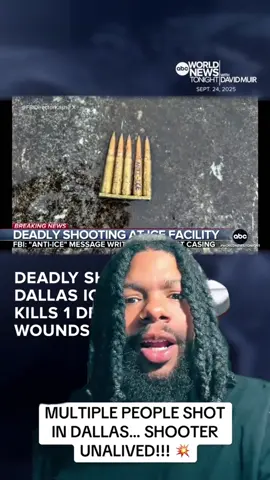 Breaking New Deadly Shooting at ICE Detention Center in Dallas#breakingnews #dallas #ice #truecrime #fyp