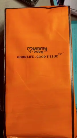 [Buy 1 take 1) Mummy baby 2400Sheet Orange Wall-Mounted Tissue Paper