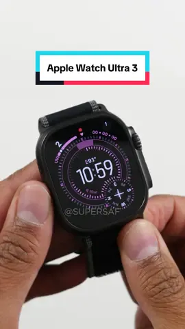 Apple Watch Ultra 3 Black Unboxing #applewatchultra3 #applewatchultra #asmr #fyp #supersaf 