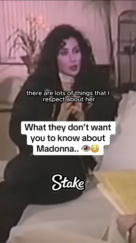 Was she trying to tell us the truth about Madonna? 👁️😳 #madonna 