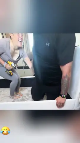 Drill Prank#happy #funny #funnyvideo #prank #drillprank #couple #funnycouple #coupleprank #hahahhahaha #tiktok #foryou #usa #fyp 