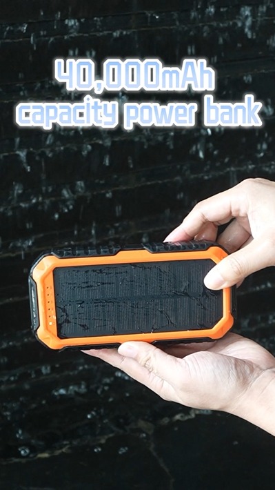 Ready for anything? With 40,000mAh, solar, and hand-crank power, your energy is limitless. #powerbank #portablecharger #solarpowerbank #4in1charger #powerbanksolar #mobilepowerbank #viralpowerbank #portablechargers #fastchargingpowerbank #portablephonecharger