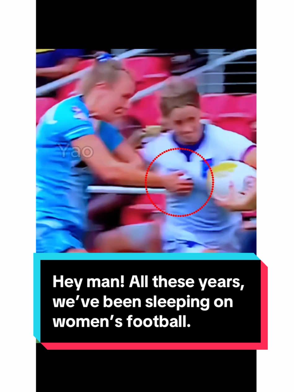 Hey man! All these years, we’ve been sleeping on women’s football. Time to give it the respect it deserves. #women'srugby #AmericanFootball #usa #NewZealandWomen'sRugby