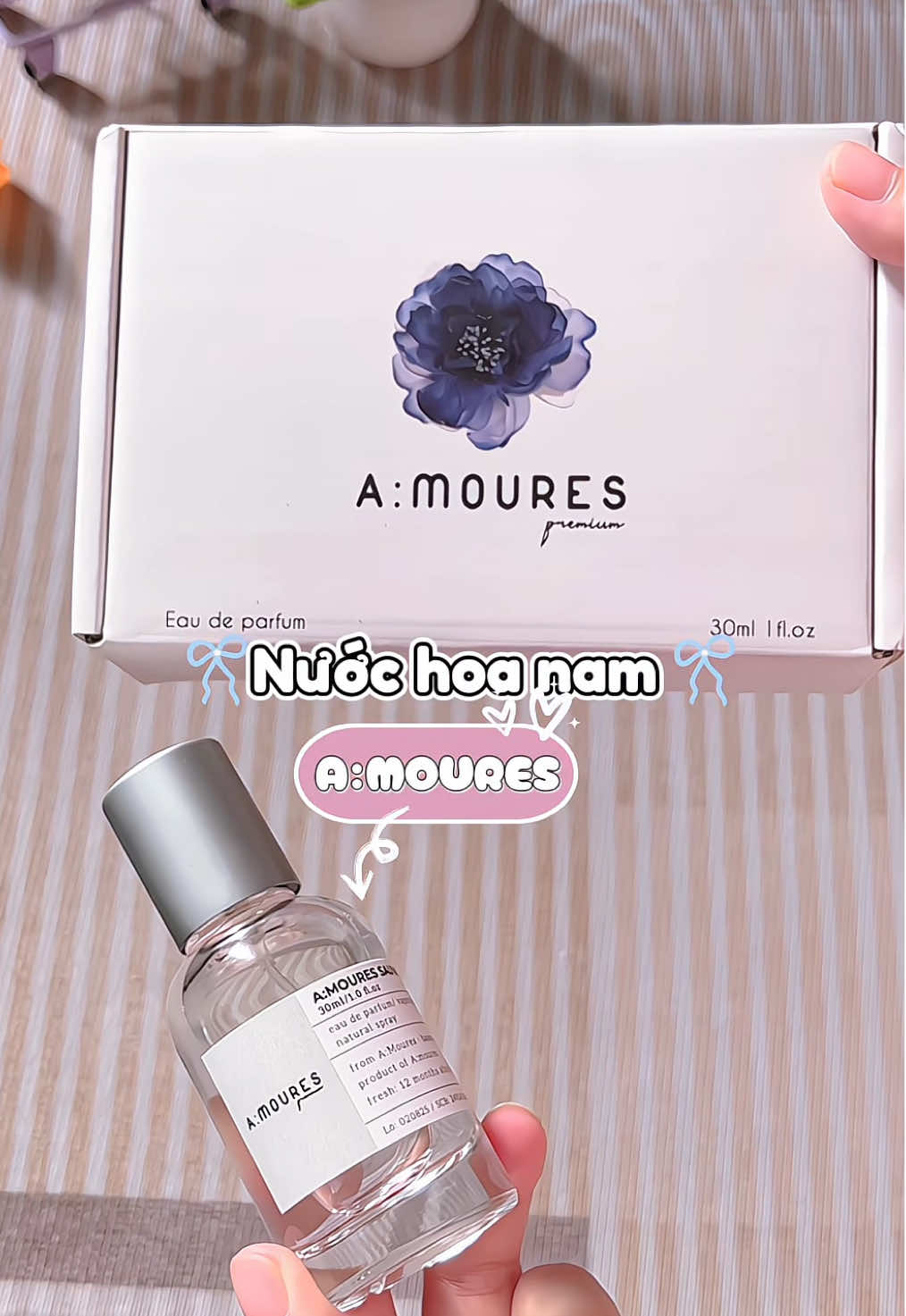 Cách để gây ấn tượng với bạn nữ qua mùi hương nè, xài ẻm đi thơm lắm mấy bạn nam oiee #nuochoanam #amoures #nuochoanamthomlau #nuochoaamour #nuochoanamnu 