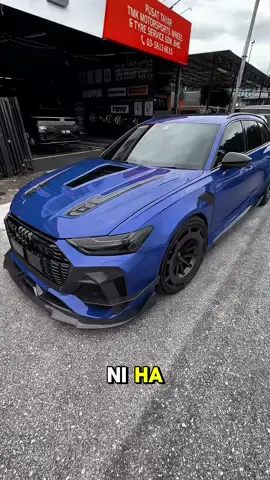AUDI RS6 yang paling fighter & viral dekat Malaysia, Bodykit & Accessories Carbon Fibre & Yang Paling Garang + Brabus Carbon Fibre Custom RIMS 22INCH #fyp #audi #rs6 #carenthusiast #carsoftiktok 