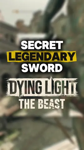 Secret Legendary Sword (Breslau Blade) - Dying Light The Beast #dyinglight #thebeast #secret #easteregg #sword 