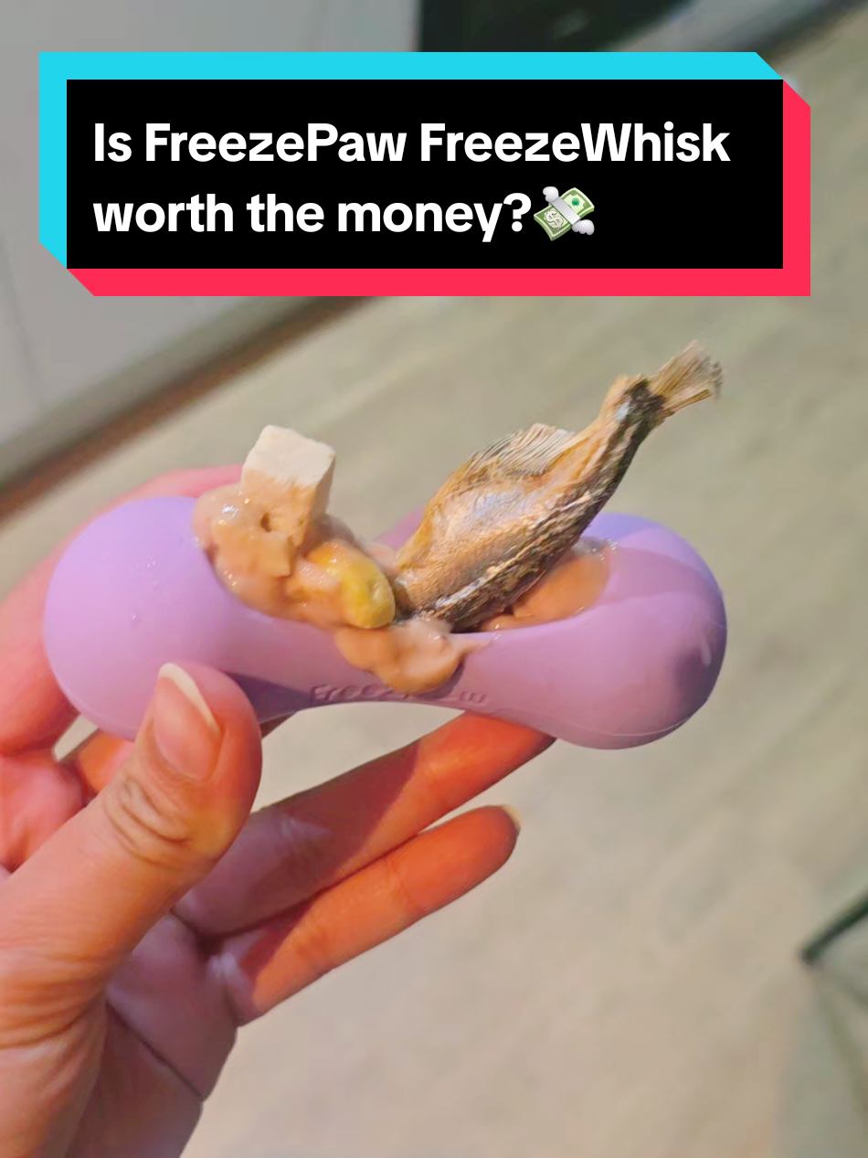 After trying the FreezWhisk I understand the hype!😍 @Freezbone UK @Freezbone @Waita Pets  #tiktomademebuythis #ForYouDays #tiktokmademebuyit 