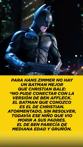 ¿Coinicides con las palabras de #HansZimmer?  #cineentiktok #quever #batman #peliculasrecomendadas
