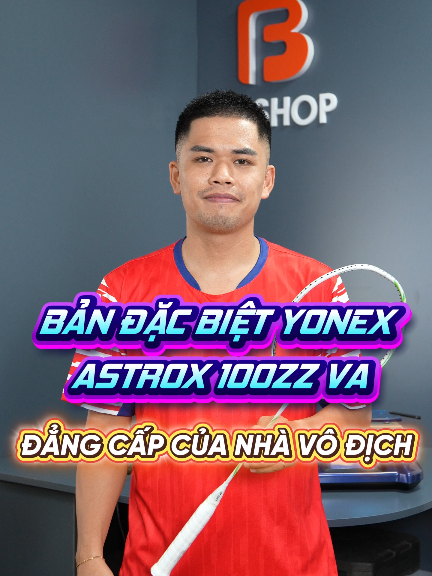 Siêu phẩm HOT nhất 2025 chính thức có mặt tại Fbshop - Yonex Astrox 100ZZ VA (Viktor Axelsen) | Cùng Fbshop review trước khi đưa em nó ra sân trải nghiệm thực tế nhé! Ai săn được vợt giơ tay ạ :)) #fbshop #caulong #badminton #yonex #votcaulongyonex #review #reviewvotcaulong #100zzva #viktoraxelsen #fyp #xuhuong