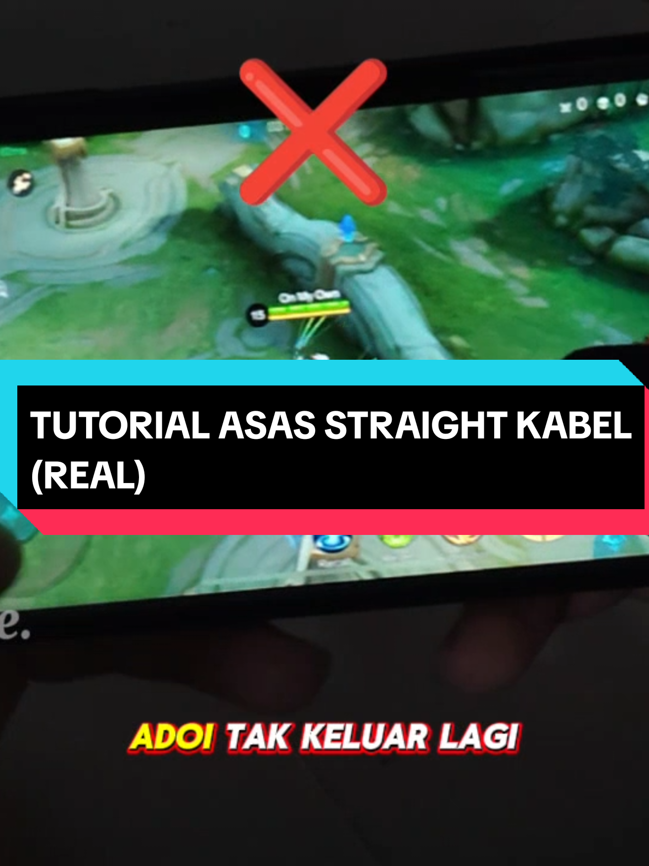 Tutorial straight kabel dari titik permulaan😁 #ozexe #tutorialfanny #mlbb #creatormlbb 