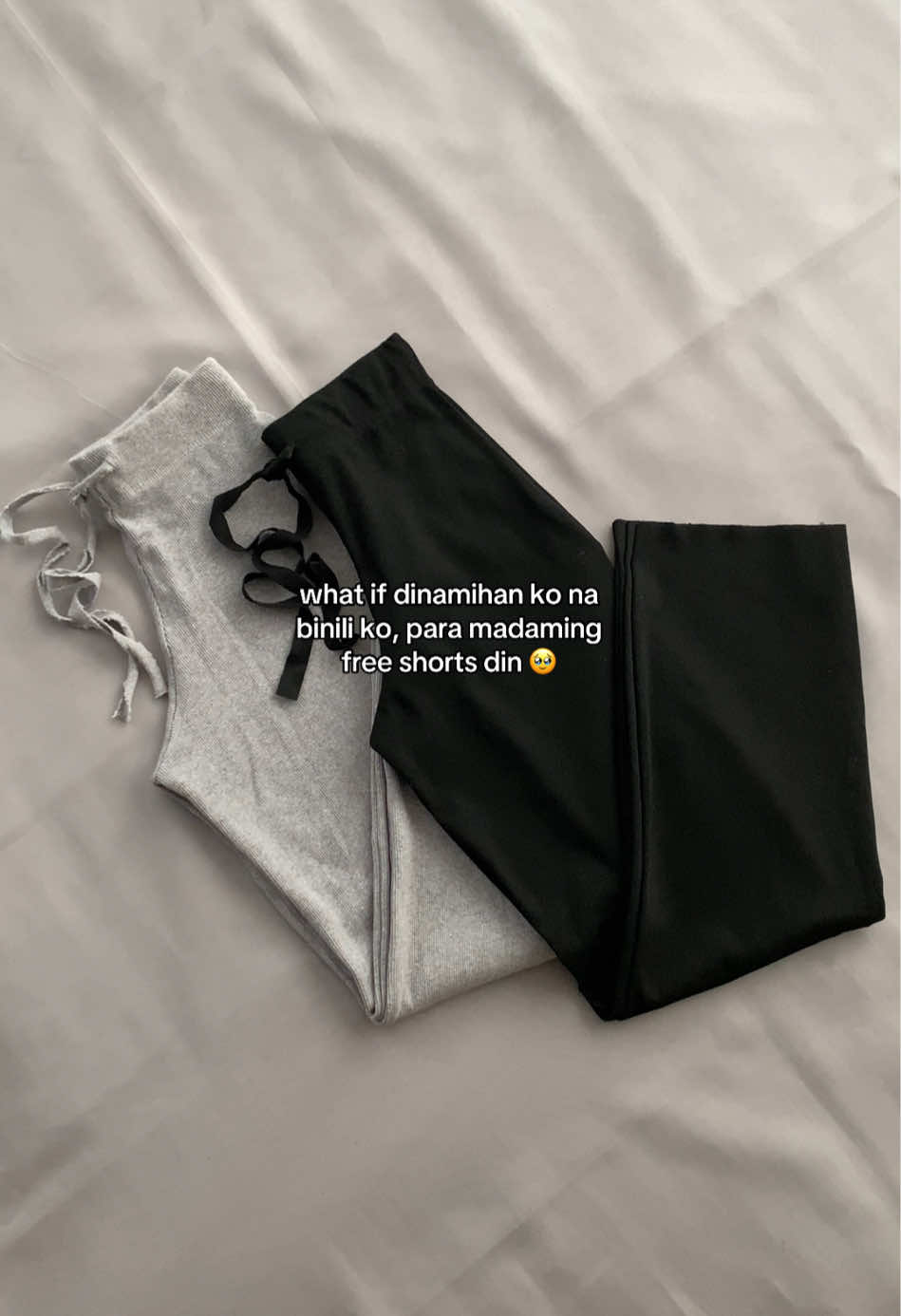 tapos ang bilis pa maubos ng color acid gray 😭 #cozy #pants #fitted #knitted #fyp 