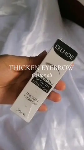 Thicken eyebrows/ pampakapal ng kilay #eyebrowthickener #eyebrowcastoroil 