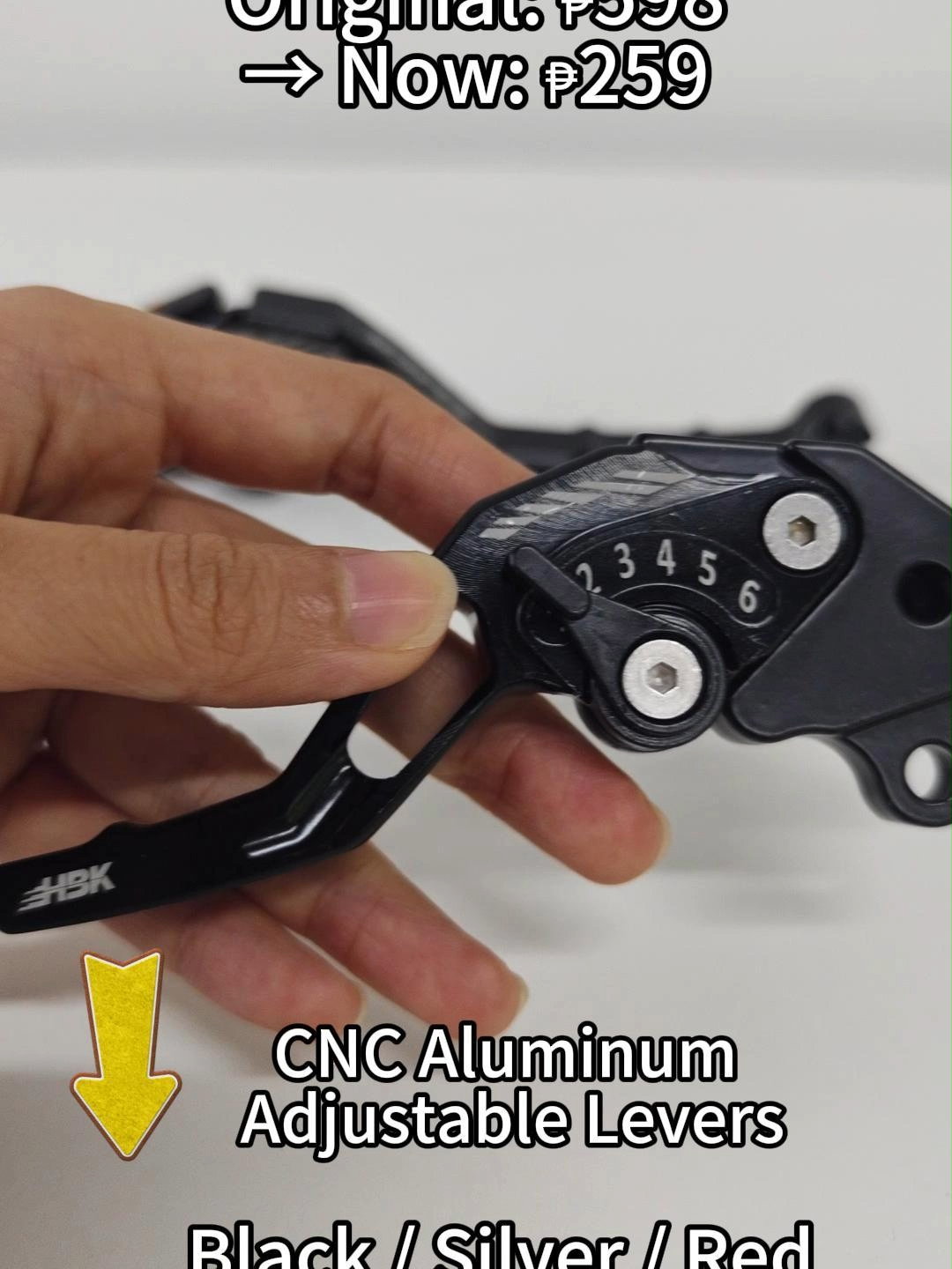 Click V2 Click V3 motorcycle brake lever CNC alloy combi brake lever guard with six gear adjustment handle grip accessories 3 colors #brake lever boots for motor  #brakelever#lever#brakence#handlegrip#hondaclickleverset#brakeclutchlever