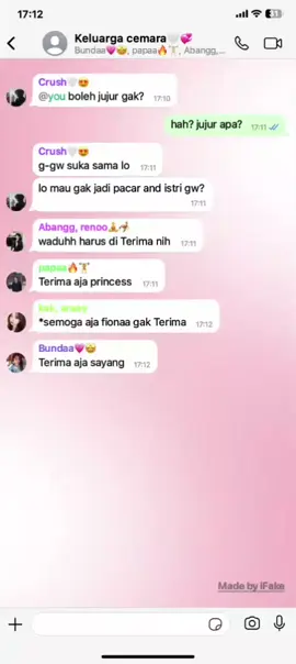 i love you d #povchat #au #lagu #bismillah #fyp 