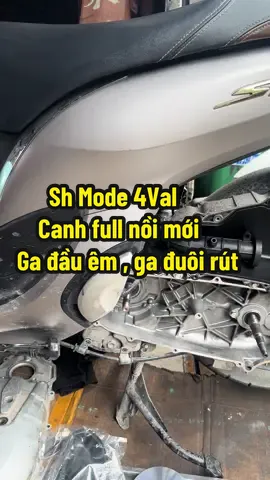 Sh Mode 4Val up full nồi mới => Canh êm ga đầu , vặn là đi ko ga chờ , ko gào gầm xe , lâu rung ga đầu , hậu khoẻ đi đường dài theo nhu cầu chủ xe 😁#DRCshop #Fullnồi #ShMode #4Val 