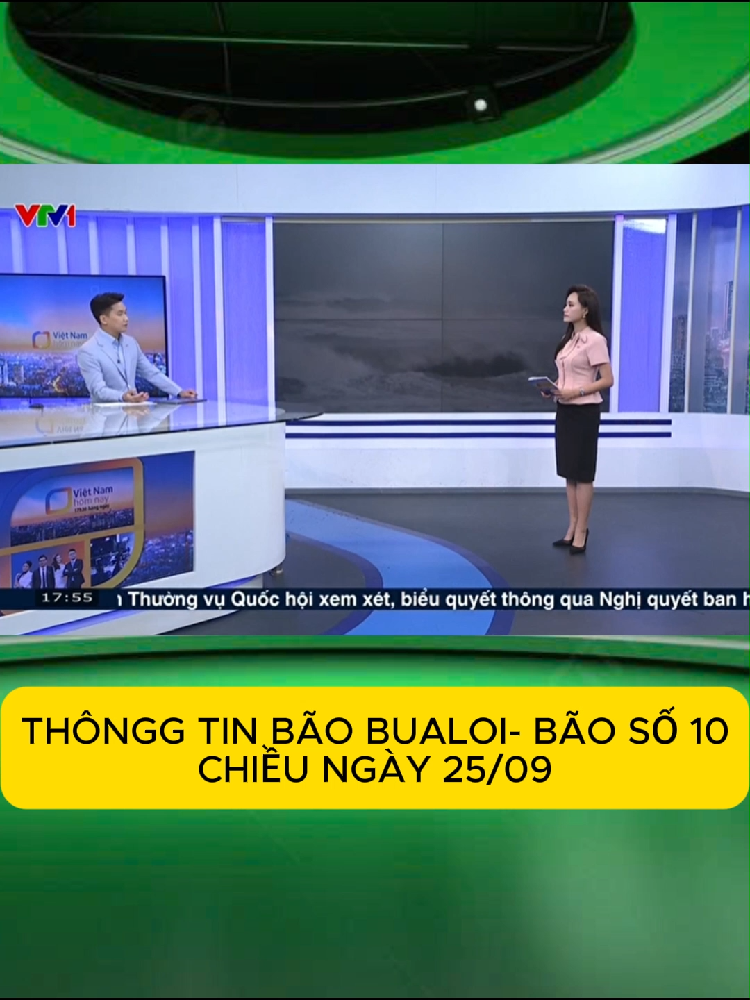 Cập nhật tin bão số 10 chiều 25/09 #xuhuong #baolut #baobualoi #baoso10 #sieubao