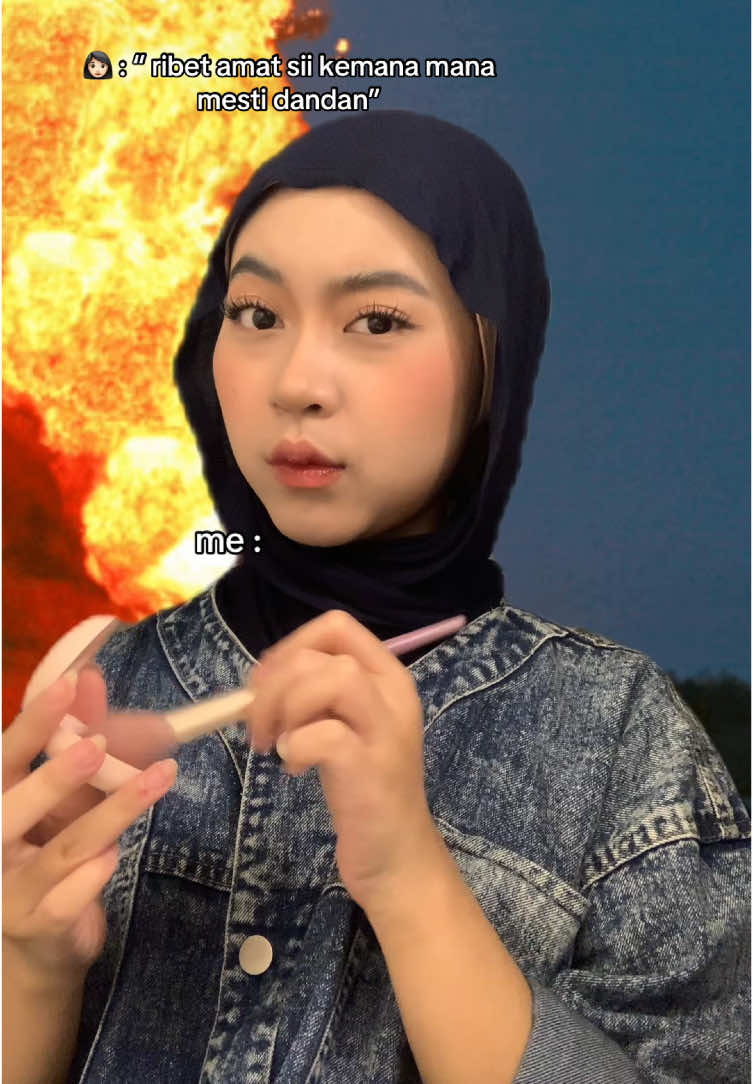 biarin ah yg penting cantik wlee😝 #relateable 