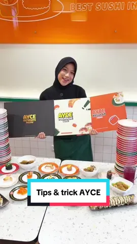 Yang pengen AYCE tapi masih bingung caranya, wajib nonton sampai habiss!😉 Kalau udah paham, jangan lupa langsung meluncur ke cabang Sushi Yay! terdekat kamu yaa!🫵🏻 📝 Semua paket AYCE berlaku setiap hari di seluruh outlet Sushi Yay! #SushiYay #EveryYaySushiYay #AYCESushi #SushiHalal
