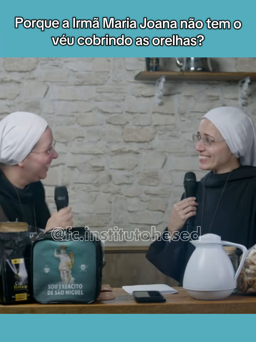 Ela derretendo de rir🤣 @Instituto Hesed #irmamariajoana #irmamariaraquel #institutohesed #foryoupage #fyp 