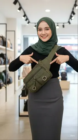 Tidak Hanya Keren, Slingbag Ini Bahannya Awet Dan Harganya Juga Terjangkau Karna Sedang PROMO #TikTokFashion #slingbag #taspria #taskeren #fyf 
