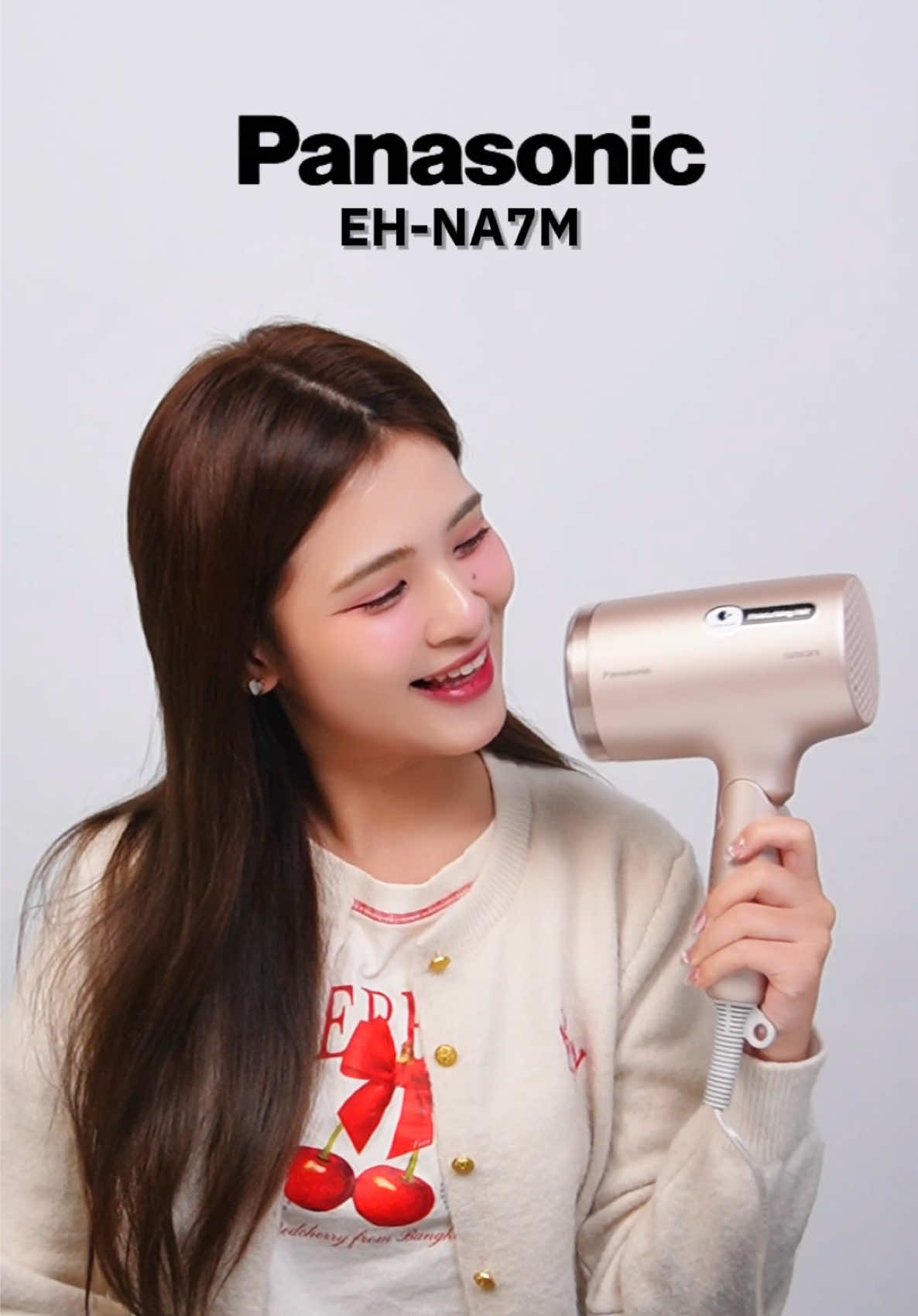 ไดร์พกพาง่ายแต่คุณภาพปังมาก ✨#panasonic #hair #hairtools #panasonicthailand #panasonicehna7m 