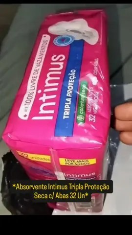 Absorvente Tripla Proteção #absorvente #intimus #mulheres #mulheresquesecuidam 