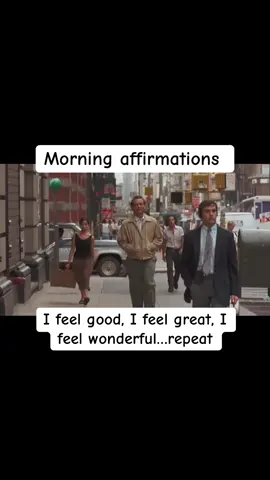 Morning affirmations #ifeelgood #affirmations #morningaffirmations #billmurray 