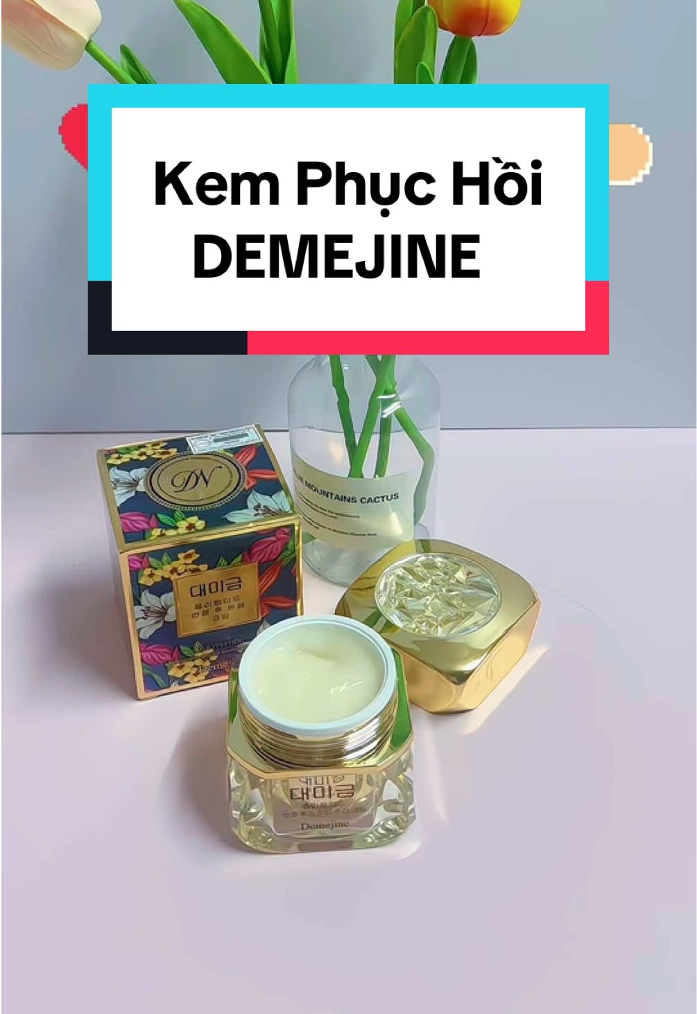 Da đang đỏ - bong khô - châm chích - nhạy cảm??? Đây là lúc hàng rào da đang yếu. Chị em cần sử dụng dòng dưỡng phục hồi để cứu làn da nha 💕 Giới thiệu chị em kem dưỡng phục hồi #demejinehanquoc  - Làm dịu da, phục hồi hàng rào bảo vệ da  - Cấp ẩm mà không gây bí da - Kết cấu mỏng nhẹ  #nhuybeautyquan12 