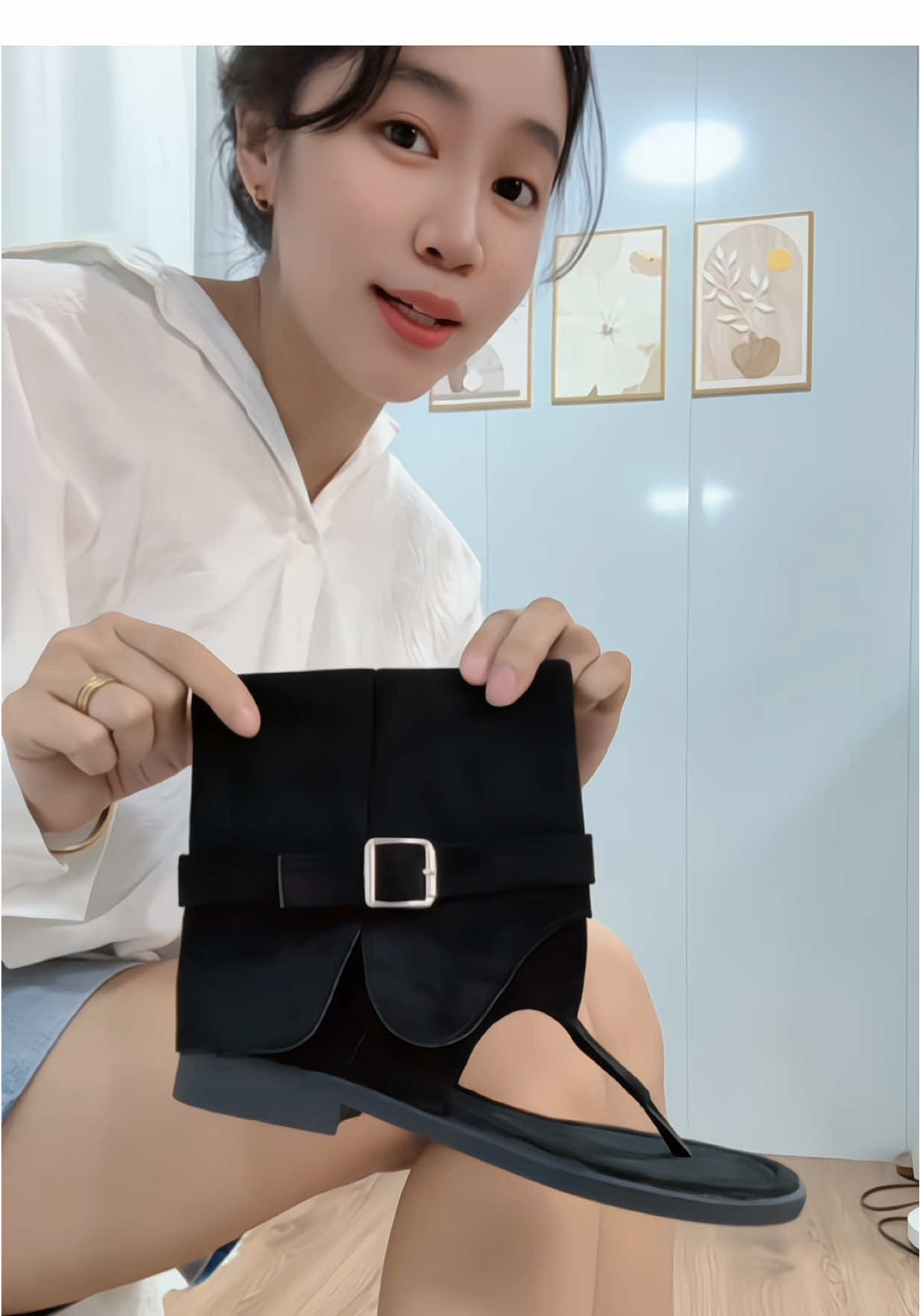 Bốt summer dễ mang dễ xỏ nha #xuhuong #botnu #boots 