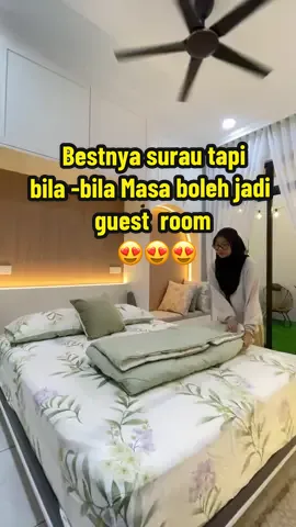Mak ayah call nak datang!!! Jom siapkan bilik👏👏😍