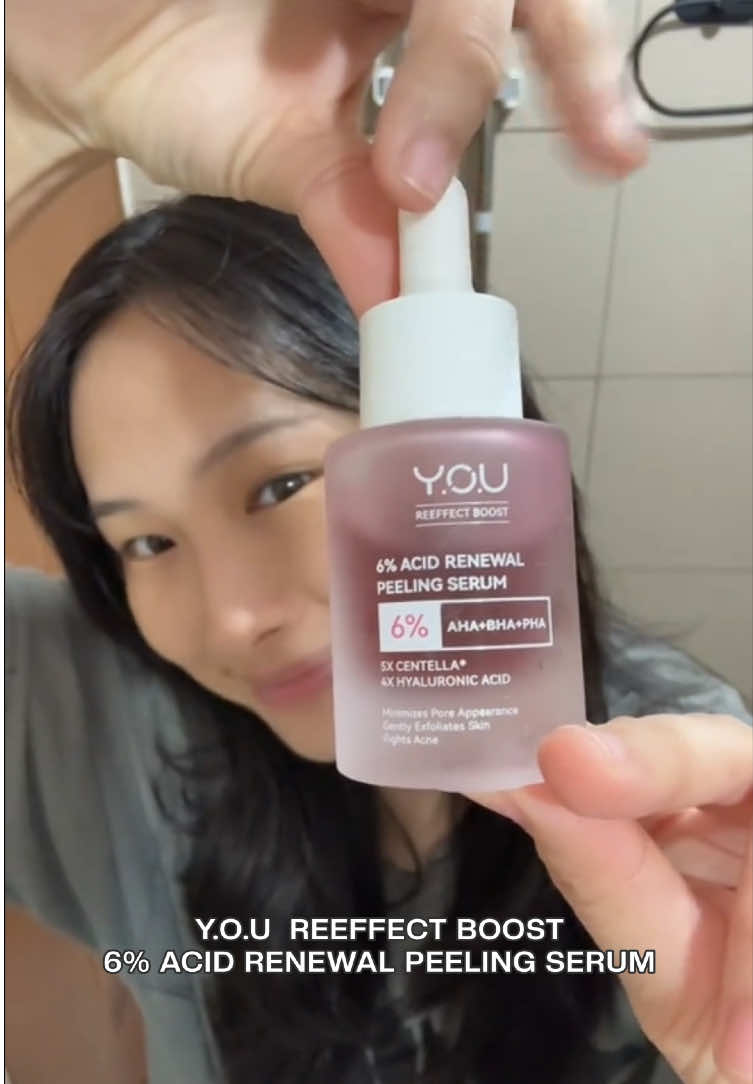 Want a glow up?  Try the Reeffect Boost 6% Acid Peeling Serum now and see visible results! 😍 #YOUBeautyPH #peelingserum #skincare #glowingskin #skintransformation  