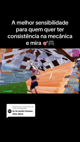 Respondendo a @CODE BATMAN9BR Sensi no final 👀 #fortnite #newyfn #controller #sensi #settings 